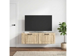 Vidaxl Gabinete De Tv De Parede Carvalho Sonoma 98 X 41 X 30 Cm
