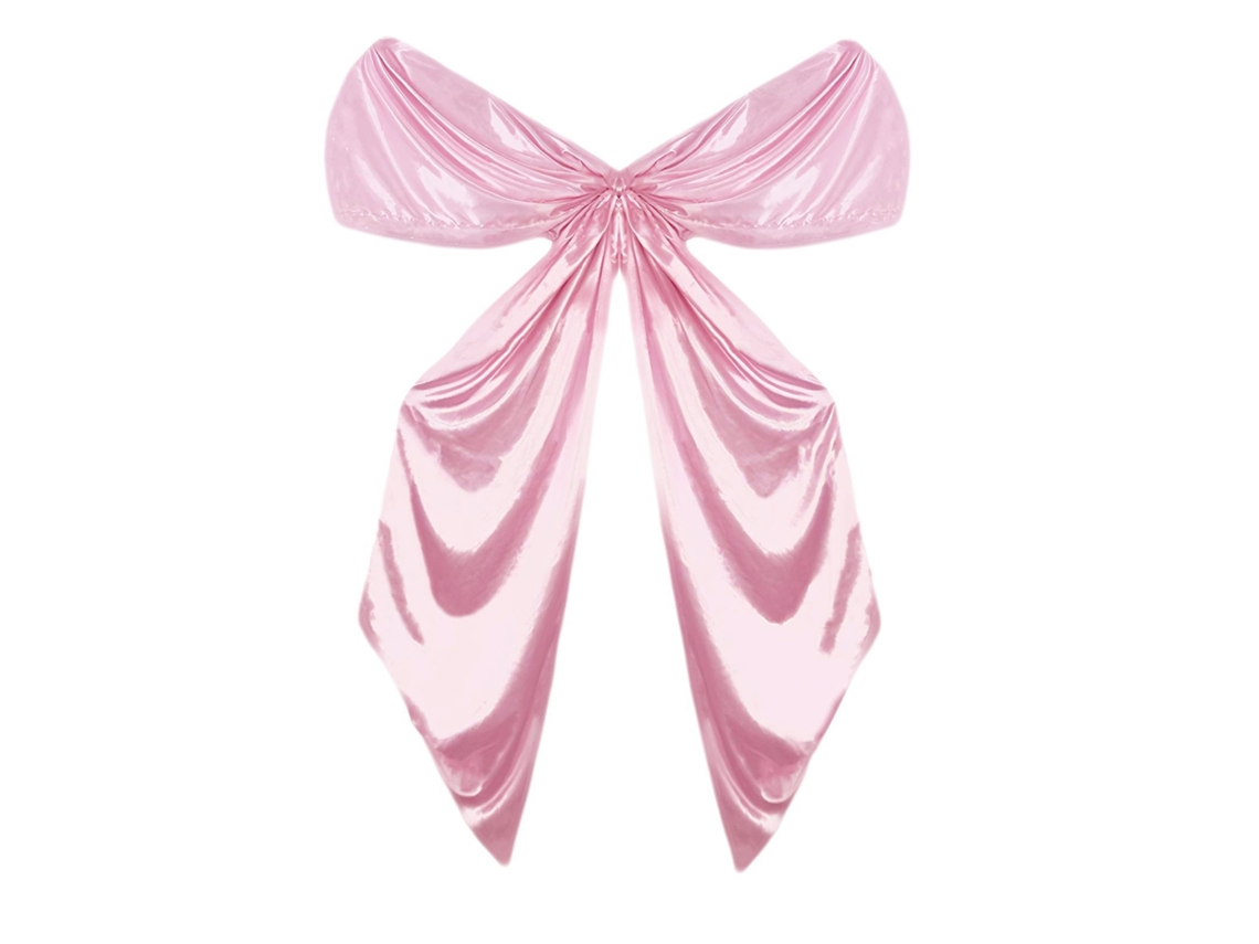 Laxiscreed Decoração De Parede Com Laço Rosa Oversized Para Festa De Aniversário E Casamento