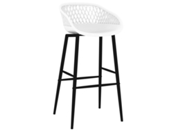 Cadeiras de Bar 4 Pcs Branco MAISON EXCLUSIVE