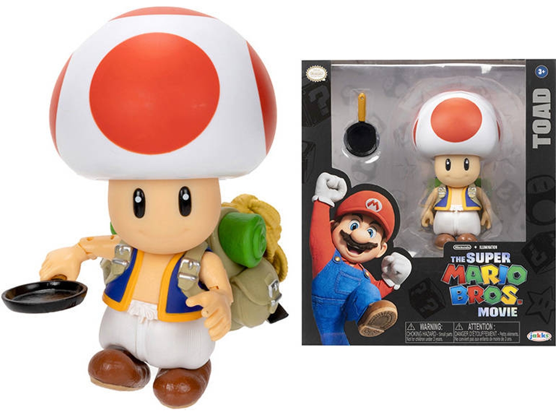 Figura NINTENDO (Super Mario Movie) - Toad