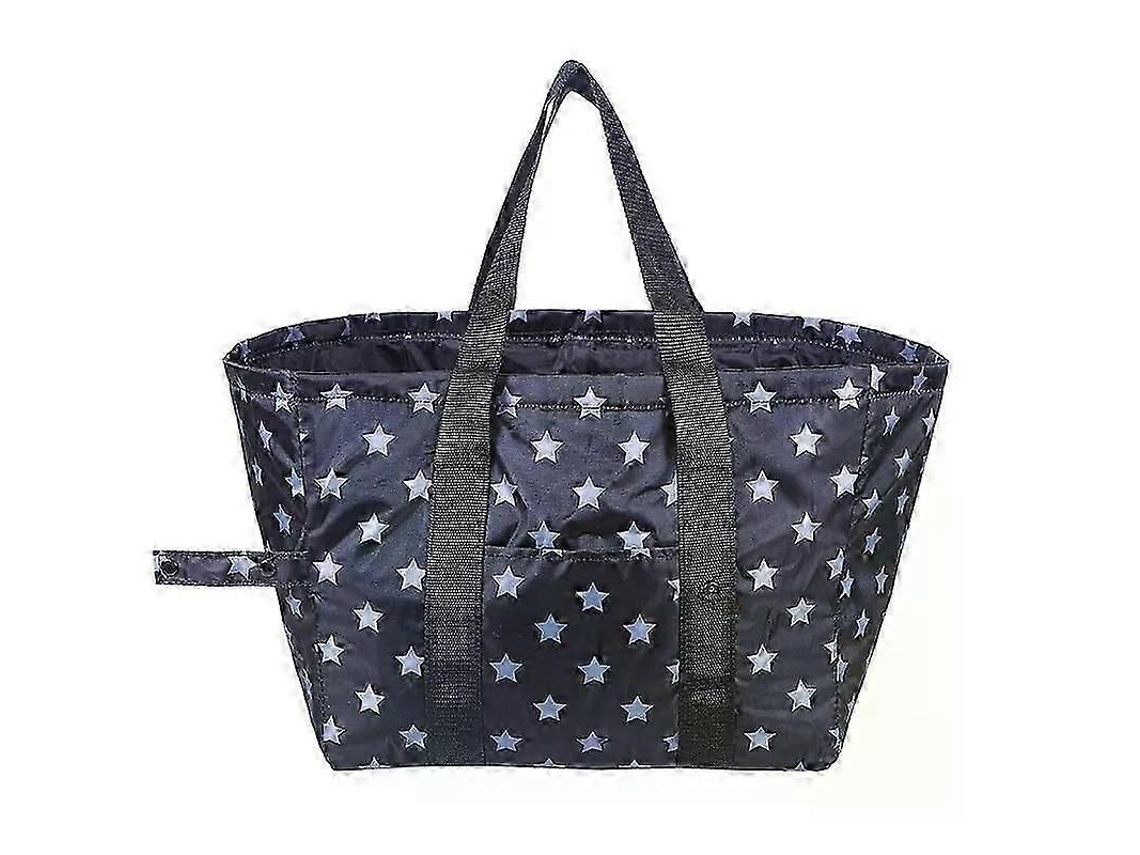 Bolsa Térmica Dobrável de Grande Capacidade com Gelo, Portátil, em Folha de Alumínio, para Piqueniques e Compras. GOKOCO