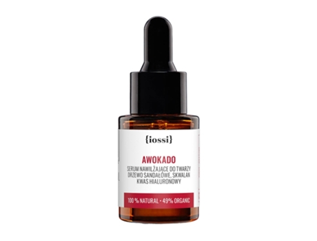 Sérum Hidratante De Abacate Para Rosto Com Ácido Hialurônico, 10ml Iossi