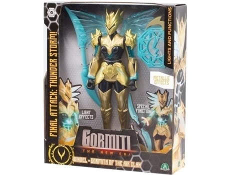 Figura articulada - GORMITI - Gormiti com ataque aéreo leve - Windel - 27 cm - a partir de 4 anos - GRV072