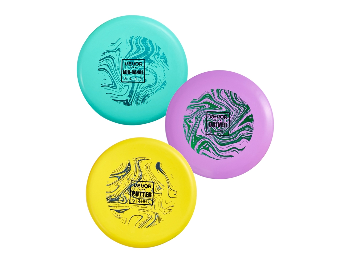 Conjunto De Golfe Com Disco Vevor, 3 Peças, Para Iniciantes, Treino De Força