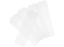 Divisórias Transparentes Pequenas Para Fichário, Conjunto De 5 Peças, Para Folhas Soltas, Divisórias Gokoco