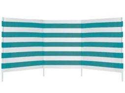 Quebra-vento de Praia AKTIVE (Azul - Poliéster - 480x1.5x102 cm)