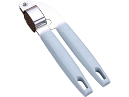 2026 prensa de Ajo de Acero Inoxidable Con Mango Ergonómico, Cortador de Ajo 17cm Azul