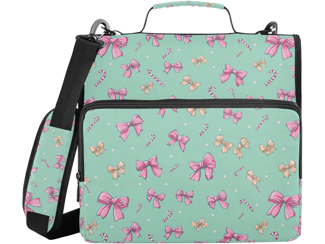 Organizador de massas com alça de ombro, fácil de transportar, 3,8 cm x 1,5 polegadas, 3 porta-lápis, para massas