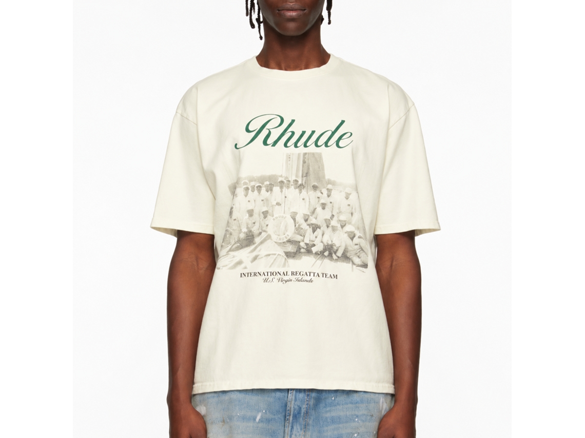 Rockinstone Jaws Movie Don't Go White Adult T-shirt Size:l