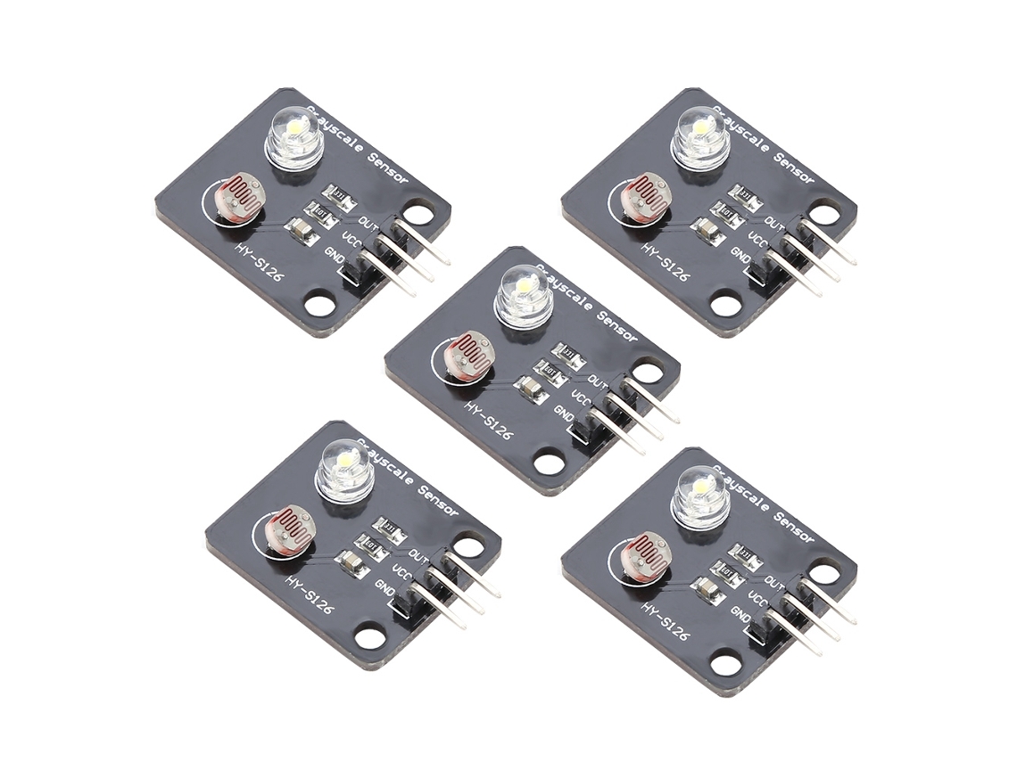 Laxiscreed Sensor De Luz Fotoresistor Analógico Para Deteção De Tonalidades E Escala De Cinza