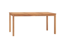 Dining Table, Dining Tables Vidaxl Marrom Teca (160 X 80 X 77 Cm)