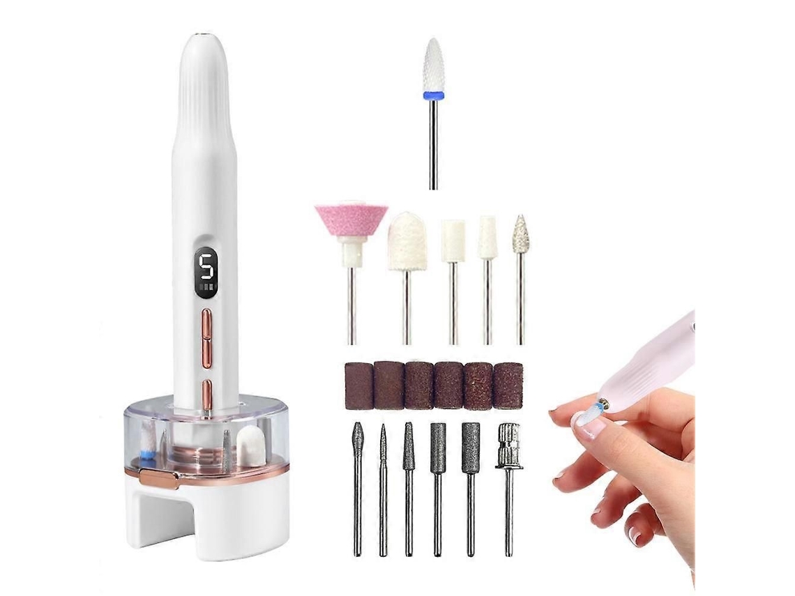 Kit De Manicure Elétrico, Para Unhas De Gel, Elysve
