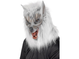 Máscara DISFRAZZES Lobo Prateado