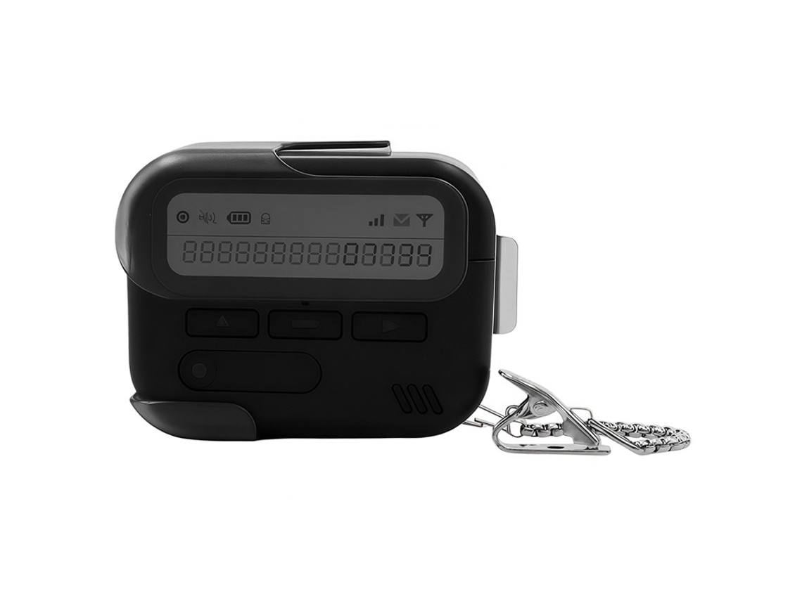 Capa Zruxe Para Airpods Pro/pro 2 Com Corrente Metálica (proteção Contra Riscos E Quedas, Preto)