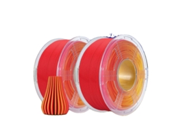 Filamento Para Impressora 3d, Material Pla, Alta Compatibilidade, Vermelho-amarelo