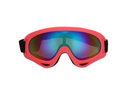 Óculos de Esqui Windproof para Ciclismo e Motociclismo, Vermelho, Proteção para Adultos e Crianças MARCA