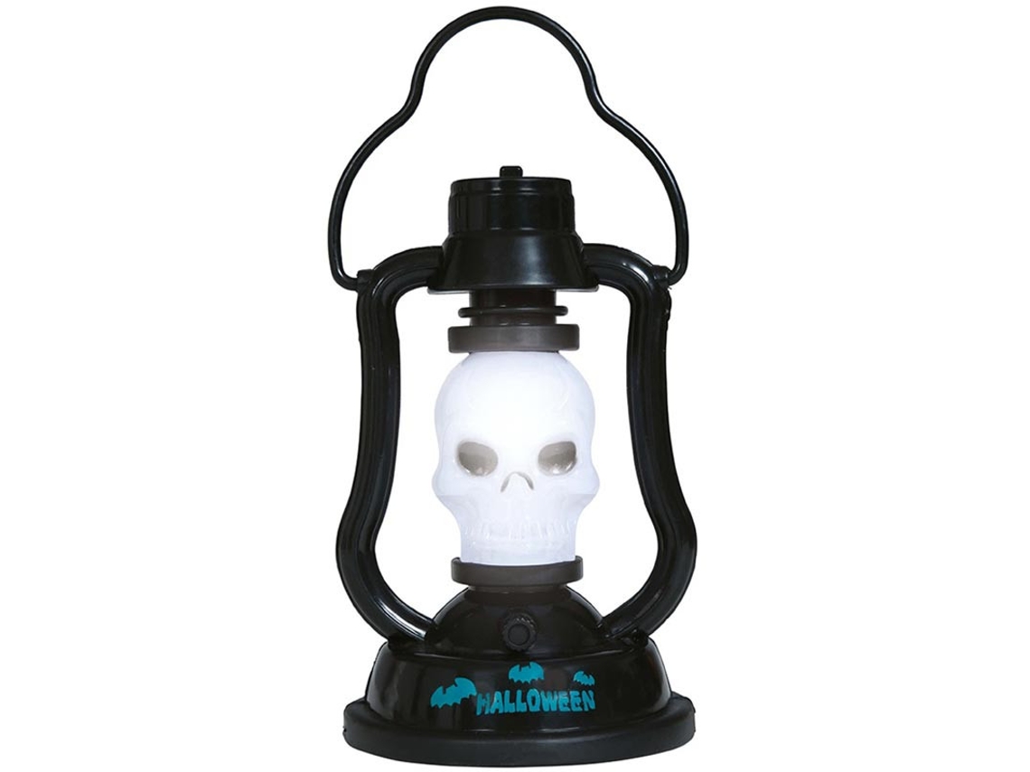 Lanterna Caveira Luz e Som 15 cm