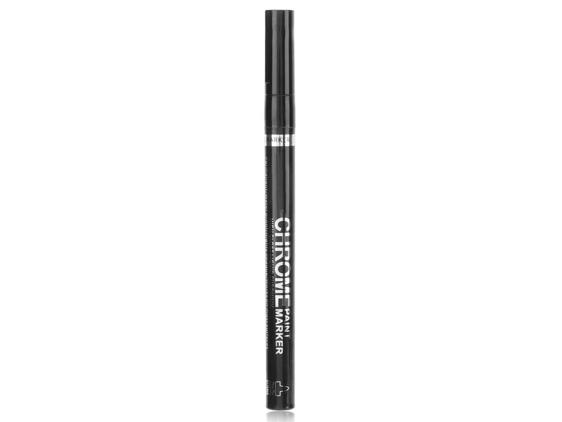 Rotulador De Espejo De Pintura De Cromo Fibra Puntas 0.7mm Impermeable Con Protección Uv Tinta Brillante Líquida