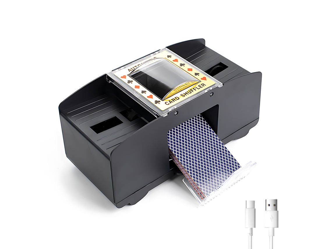 Automatic Card Shuffler (1-2 Deck, Usb Operated) Eoocoo