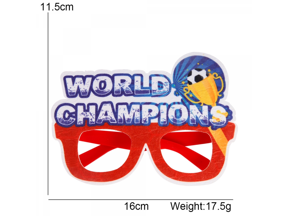 Justup Conjunto De 3 Copos Decorativos Para Festa Da Copa Do Mundo Catar - Artigos Torcedores Futebol Estilo G
