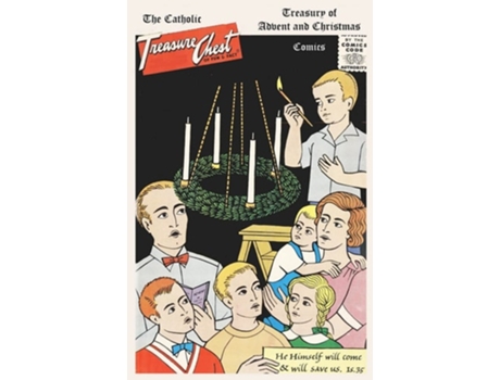 Livro The Catholic Treasure Chest Treasury Of Advent And Christmas Comics De Golden Key Media, Jeff Kenney Et Al. (inglês)