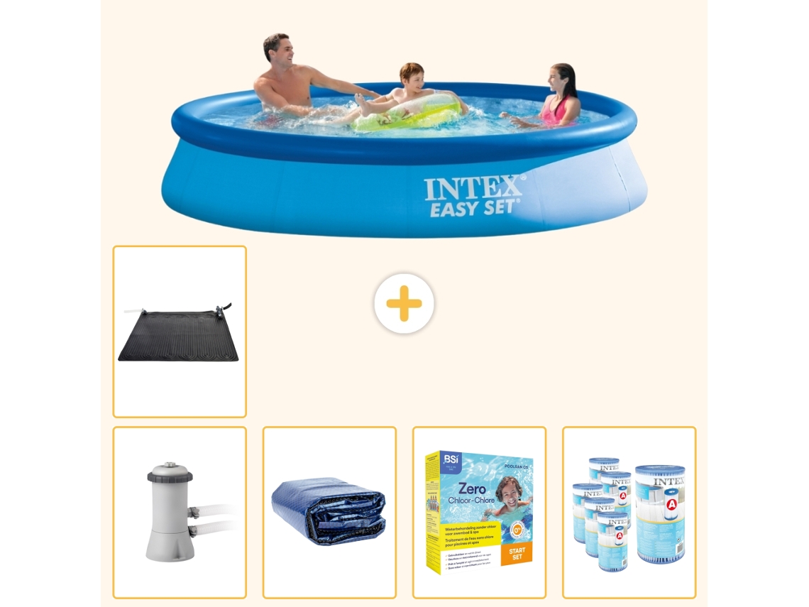Intex Piscina Easy Set Redonda - 366x76 Cm - 6-peças Scb25