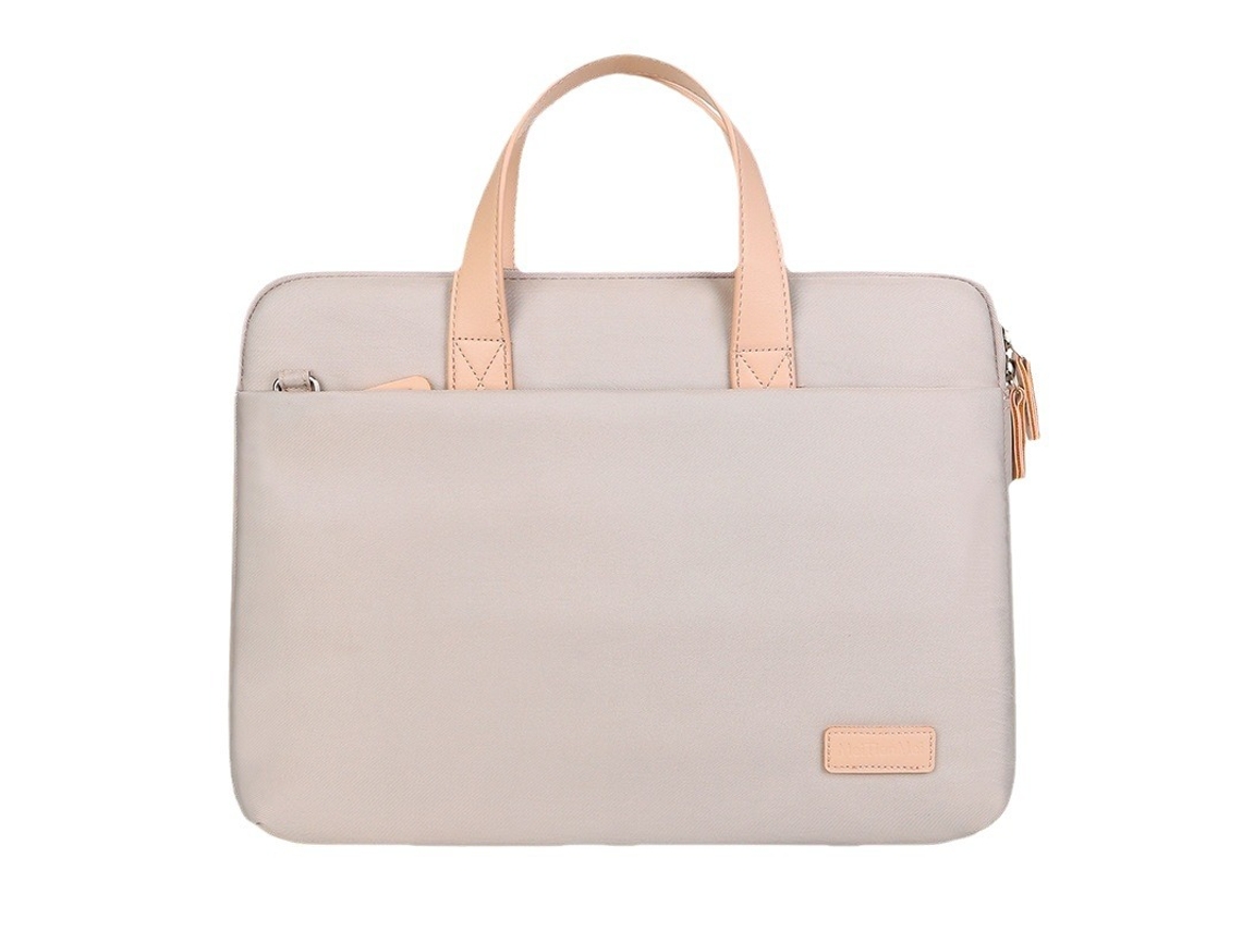 Saco Para Computador 14 Poldas 15,6 Poldas Ombro Átil Átil Grande Capacidade À Prova De Choque*