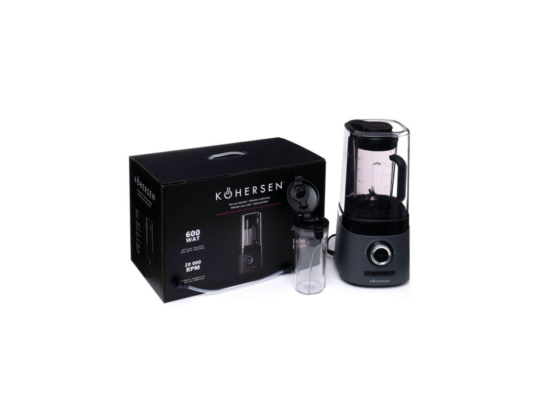 Batedora de Copo KOHERSEN 71097 (Antracite - 600 W - 600 ml - Tomada EU)