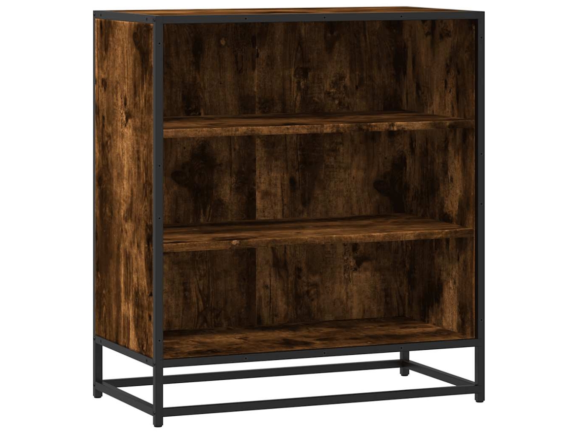 Aparador em Derivados de Madeira/metal Carvalho Fumado MAISON EXCLUSIVE (68x35x76 cm)