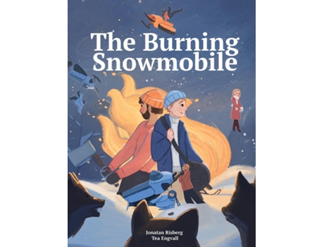 Livro The Burning Snowmobile de Jonatan Risberg (Inglês)
