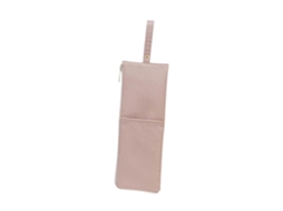 Bolsa Elegante Rosa Para Guardar Seu Modelador De Cachos E Organizar Suas Ferramentas De Penteado. Hengjian