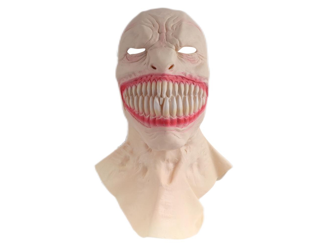Primerox máscara de Palhaço Halloween Demonio Assustadora Latex Gagtooth Carnaval Cosplay