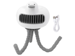 Ventilador Portátil para Carrinho de Bebê com Clip S/MARCA