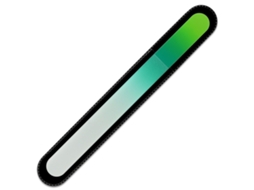 Arquivo De Unha De Vidro Arco-íris Grande R-b9 - Verde Samambaia