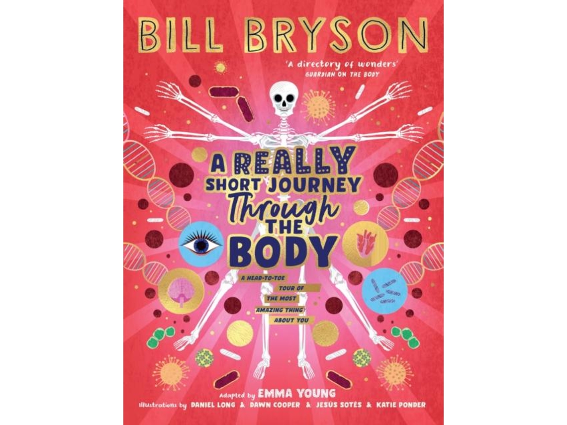Livro A Really Short Journey Through The Body De Bill Bryson (inglês)