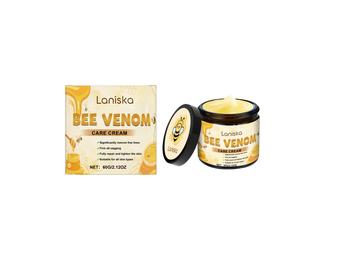 Creme Laniska Veneno Abelha Hidrata Rosto Corpo