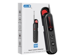 Detector De Câmeras Escondidas 4 Em 1, Scanner De Sinal Rf, Localizador De Rastreador Gps (preto)