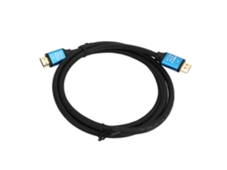 Cabo de Interface Hd 4k de Alumínio e PVC, 5m, Azul S/MARCA