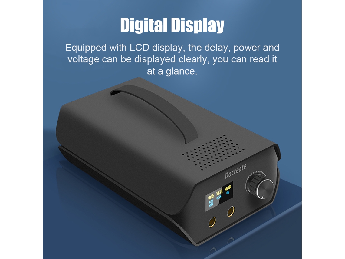 Laxiscreed Soldador Por Pontos Com Display Lcd E 120 Níveis Ajustáveis Para Capacitores De Faraday