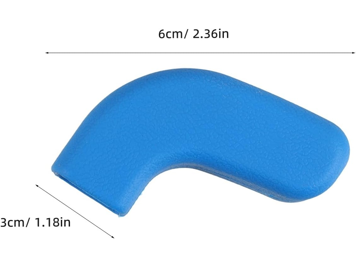 Capas De Gancho De Reboque Para Jk Jt Azul
