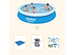 Bestway Piscina Bestway Fast Set Redonda - 366x76 Cm - 4-peças S22267