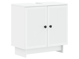 Vidaxl Armário Para Pia De Banheiro Utrecht Branco 59,5 X 31,5 X 59 Cm
