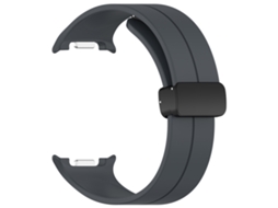 Pulseira Compatível Com Samsung Galaxy Watch9, Pulseira Desportiva Em Silicone Macio. Cinza Hexinyigjly