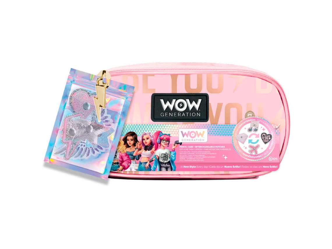 Estojo De Lápis Wow Generation Autocolante