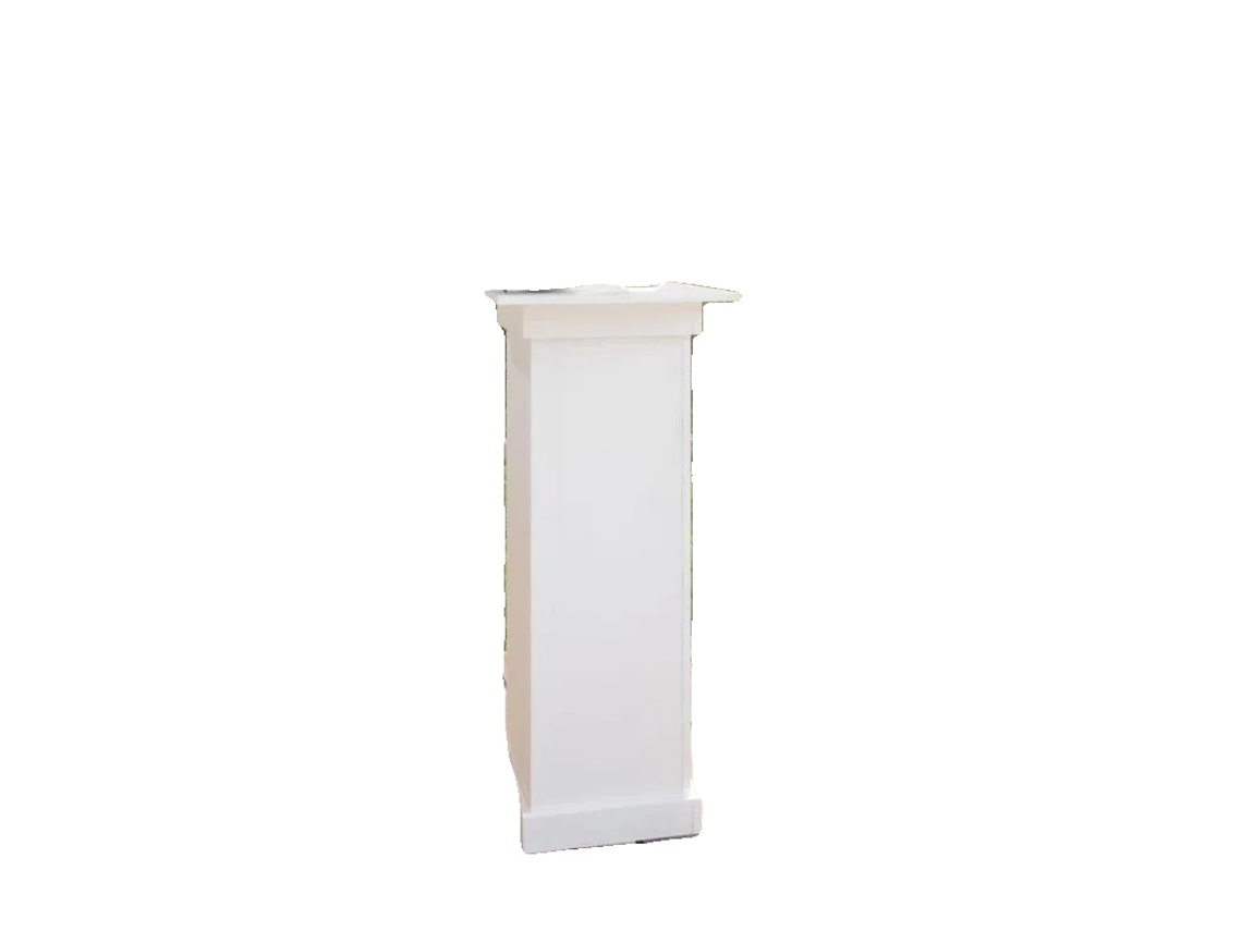 Balcão De Flores, Estilo Rústico, Montagem Fácil, Branco
