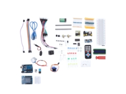 Kit Inicial de Componentes Electrónicos: Breadboard, Módulo de Alimentação, LED, LCD e Resistências S/MARCA