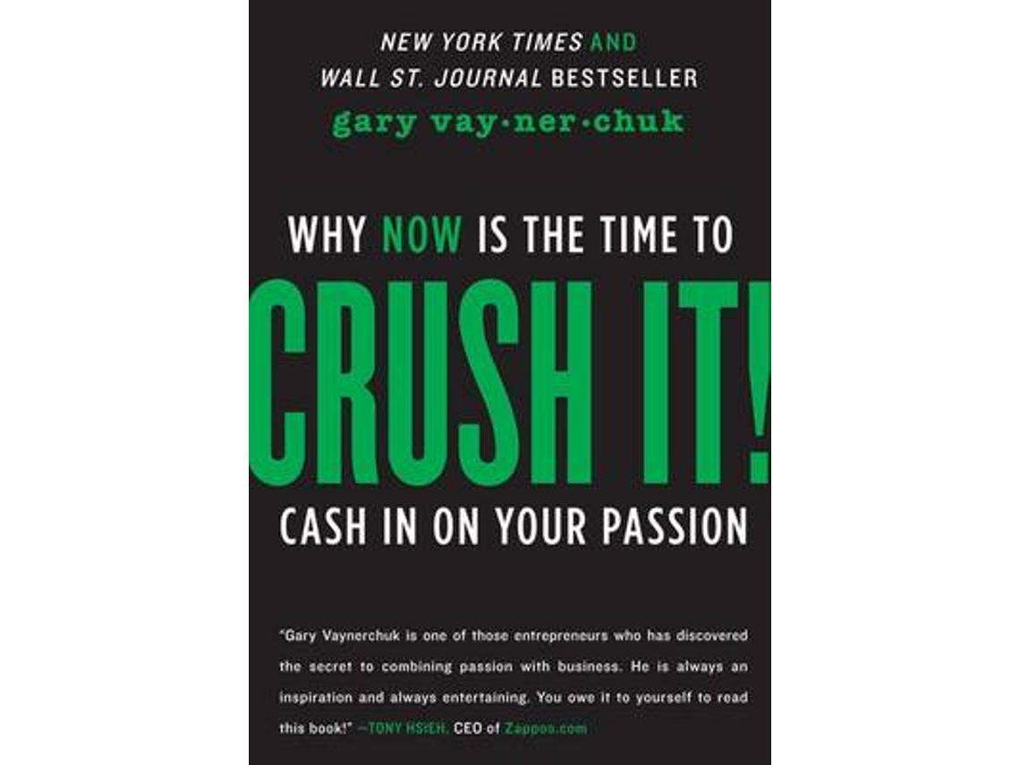 Livro Crush It! de Gary Vaynerchuk (Inglês)