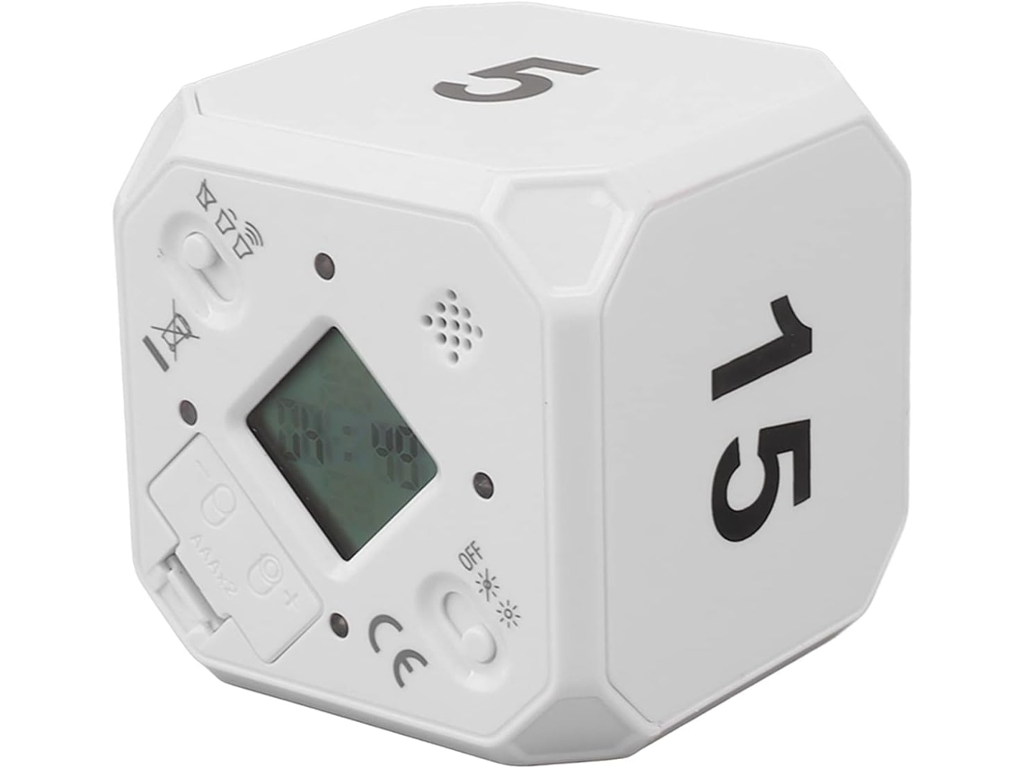 Temporizador Pomodoro Em Formato De Cubo Com Opções 5 15 Treinar