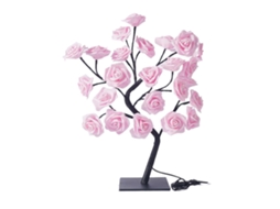 Interruptor USB com base de plástico removível e luz de enfeite Rose Tree LAXISCREED