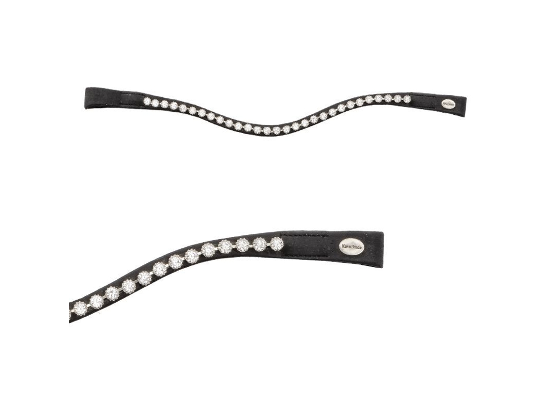 Faixa de Testa de Cavalo Vegan Cortica Strass KAVALKADE
